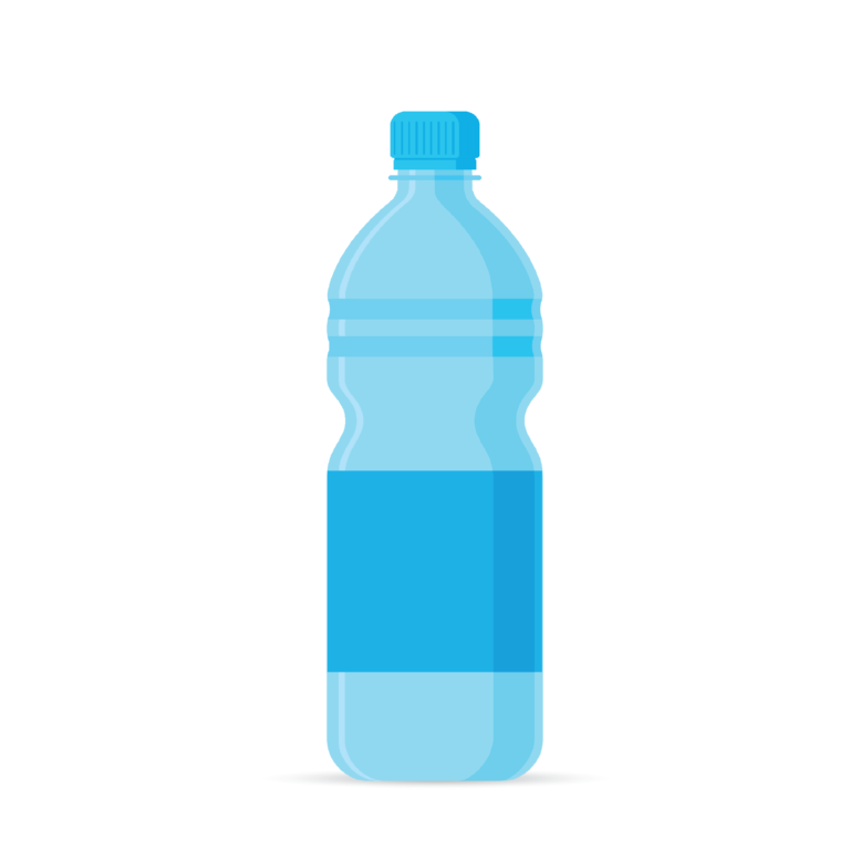 Every month, humans eat roughly 2 plastic bottles worth of plastic (10-11g ea.).