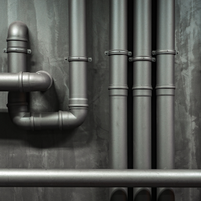 iron pipes